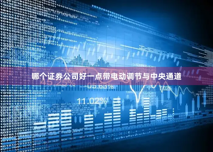 哪个证券公司好一点带电动调节与中央通道